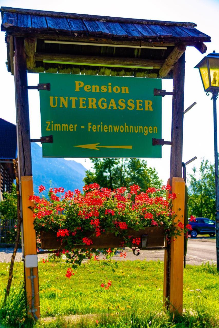 Pension Untergasser Weissensee Kültér fotó